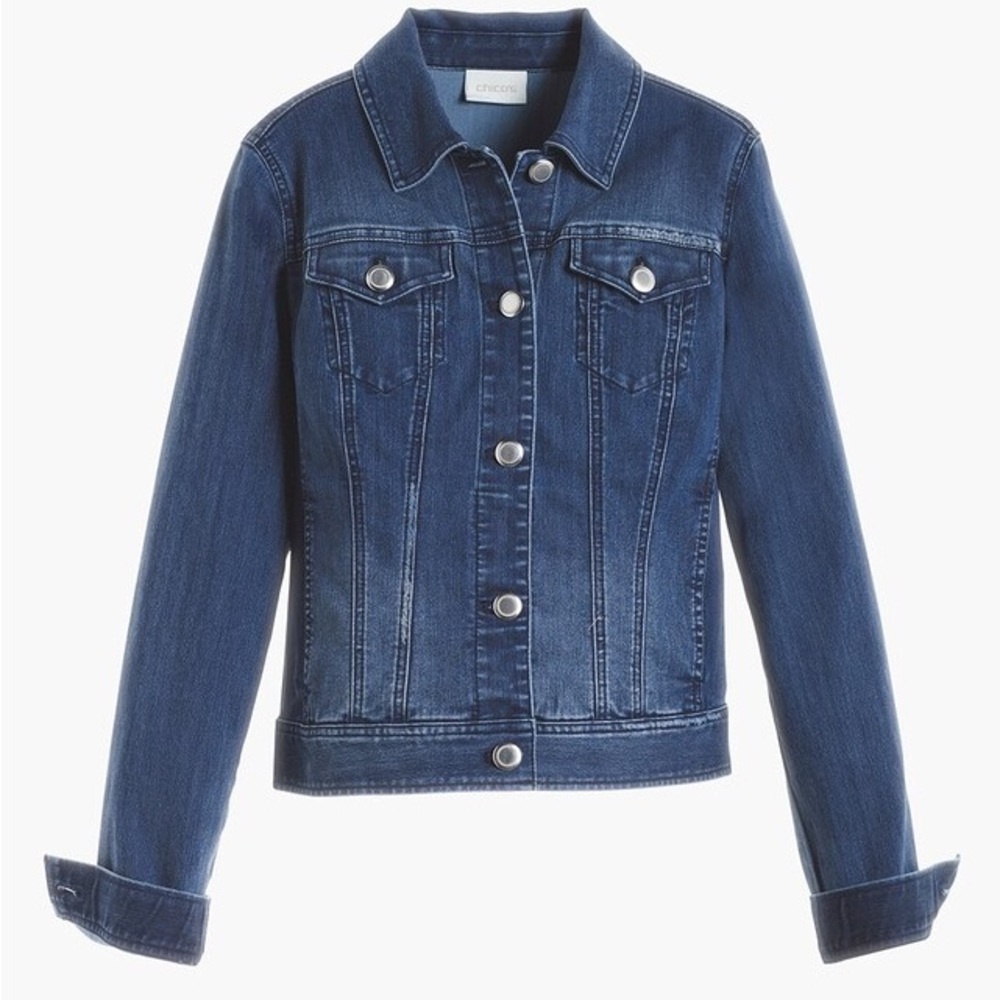 Chico’s Basic Denim Jacket - image 2